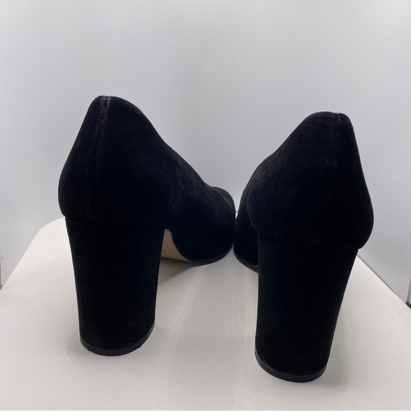 Paul Green Suede Block Heel Pumps - Picture 4 of 6